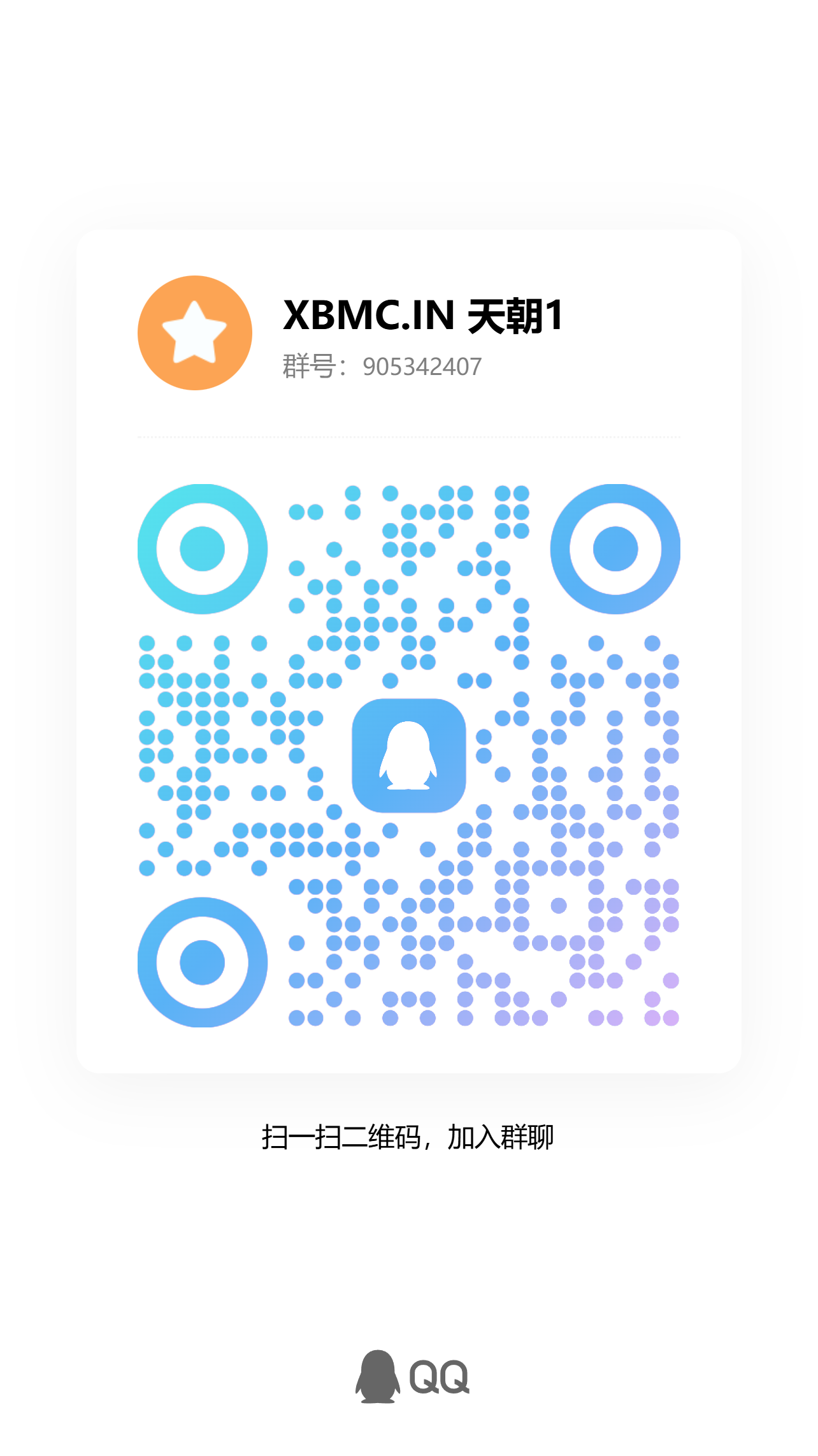 XBMC/Kodi相关汉化原版加强版魔改版和插件下载插图1 xbmc-in-qqgroup